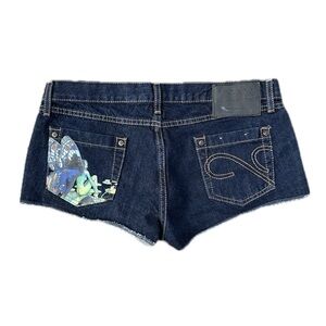 Sisley fairy grunge mini denim shorts